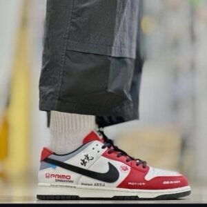 SB DUNK Unisex Suzuki RED WHITE